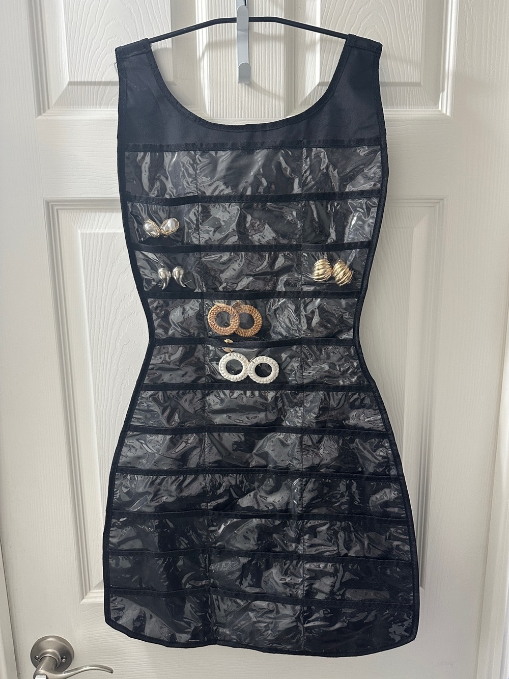 Cute Dress-Shaped Jewelry Organizer | Double-Sided Hanging Storage